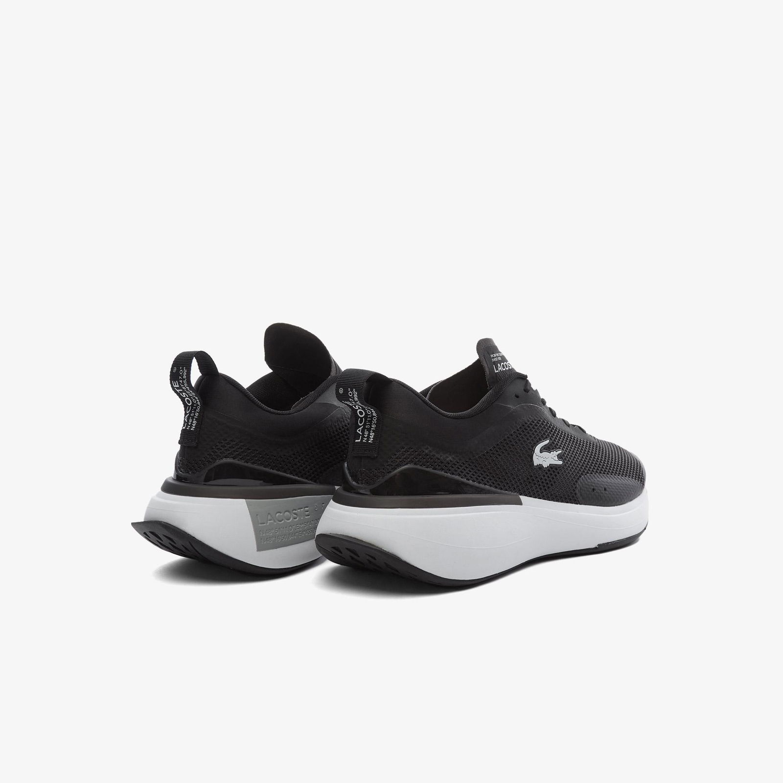 Lacoste Run Spin Evo Erkek Siyah Sneaker