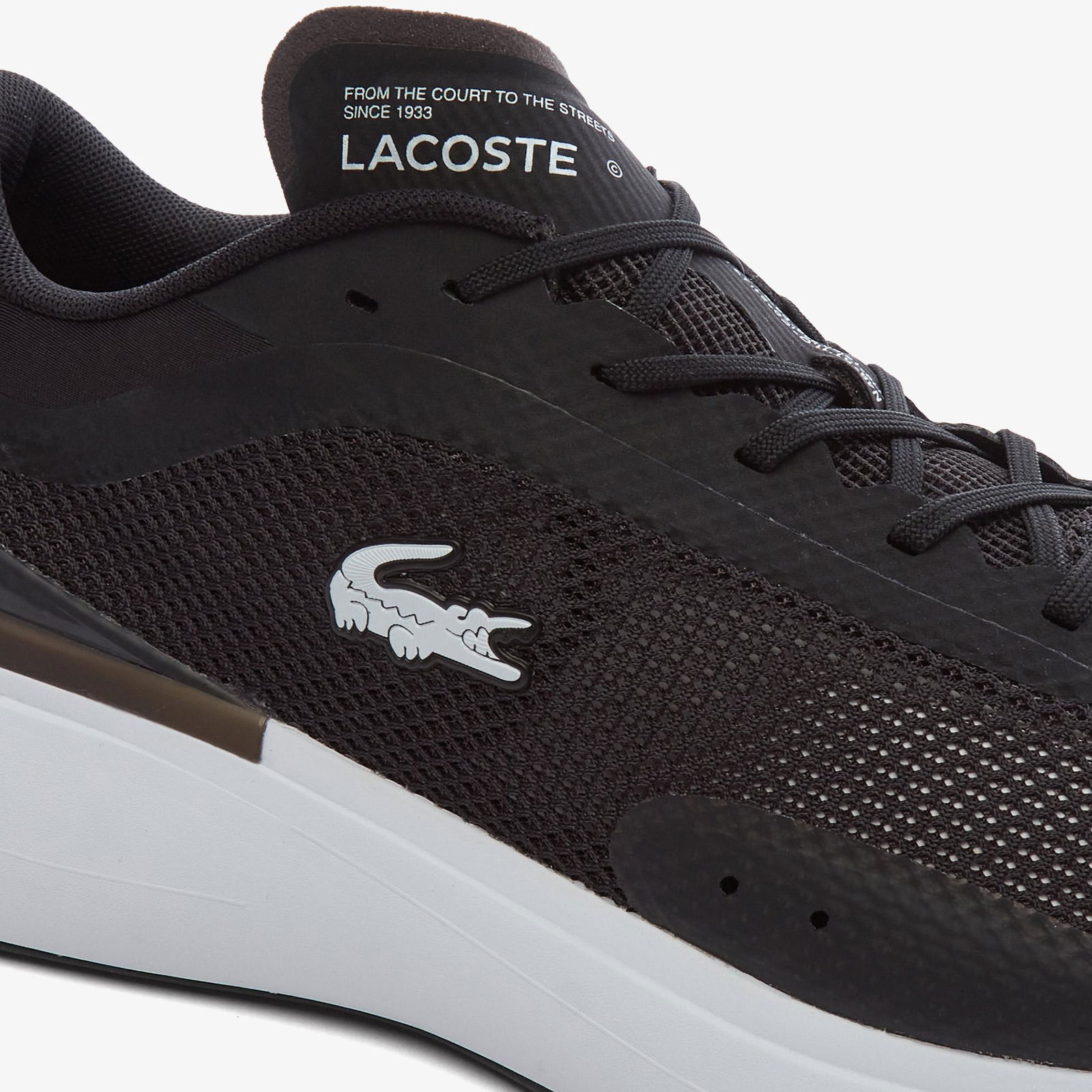 Lacoste Run Spin Evo Erkek Siyah Sneaker