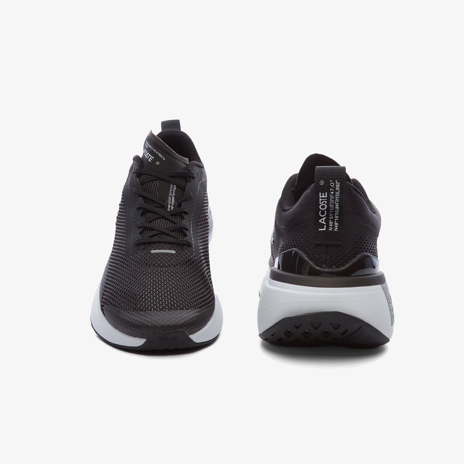 Lacoste Run Spin Evo Erkek Siyah Sneaker