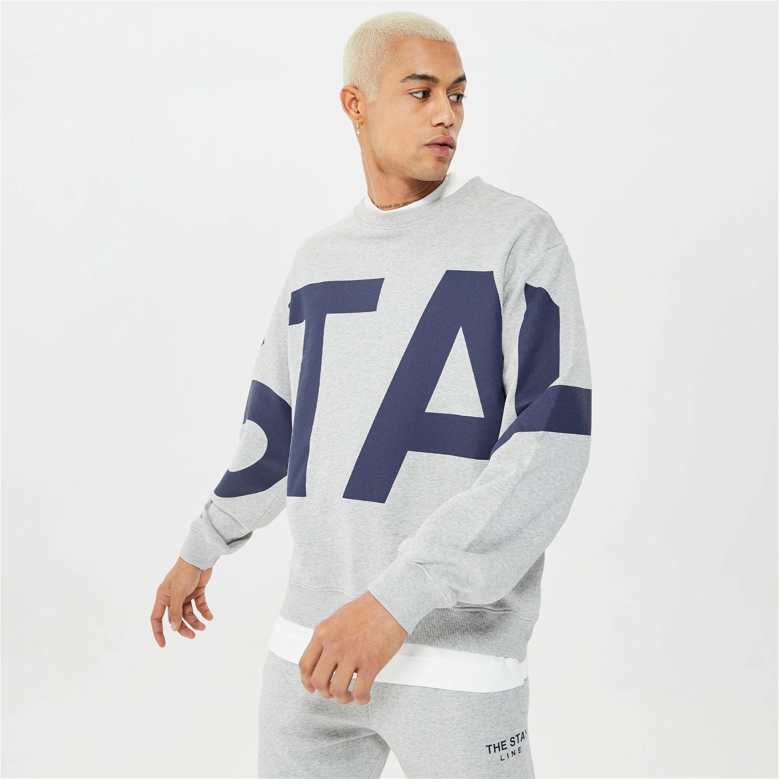 The Stay Line Orion Unisex Lacivert Sweatshirt