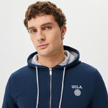  UCLA Hilgard Erkek Lacivert Sweatshirt
