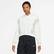 Nike Sportswear Air Oversized Mod Crop Fleece Hoodie Kadın Beyaz Sweatshirt