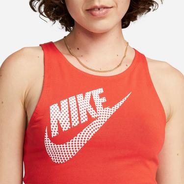  Nike Sportswear Tank Top Kadın Kırmızı Kolsuz T-Shirt