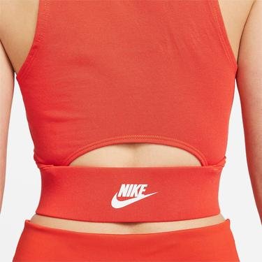  Nike Sportswear Tank Top Kadın Kırmızı Kolsuz T-Shirt