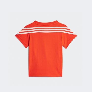  adidas Disney Mickey Mouse Bebek Kırmızı T-Shirt