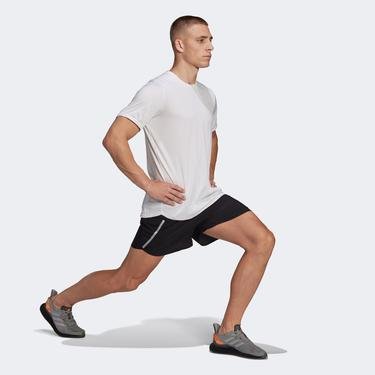  adidas Designed 4 Running Erkek Beyaz T-Shirt