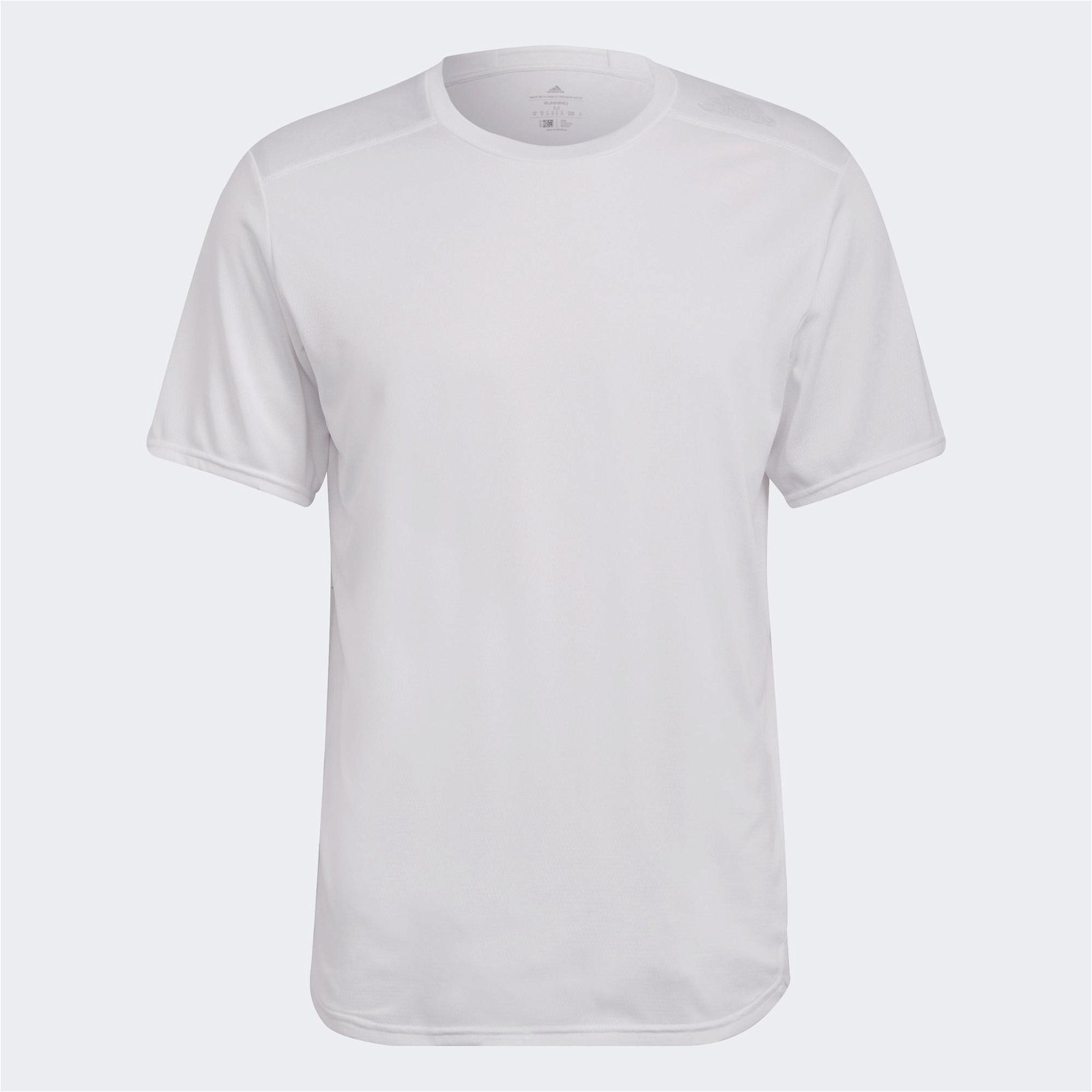 adidas Designed 4 Running Erkek Beyaz T-Shirt