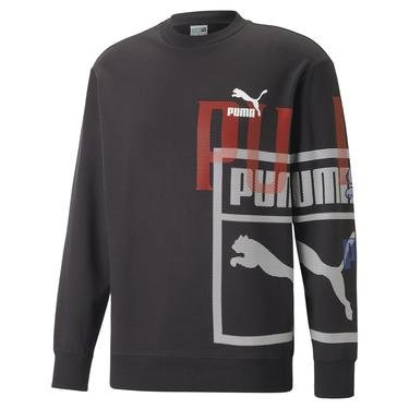  Puma Classics Gen. Erkek Siyah Sweatshirt