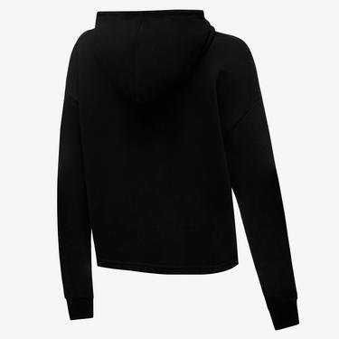  Puma Essential Cropped Logo Kadın Siyah Sweatshirt
