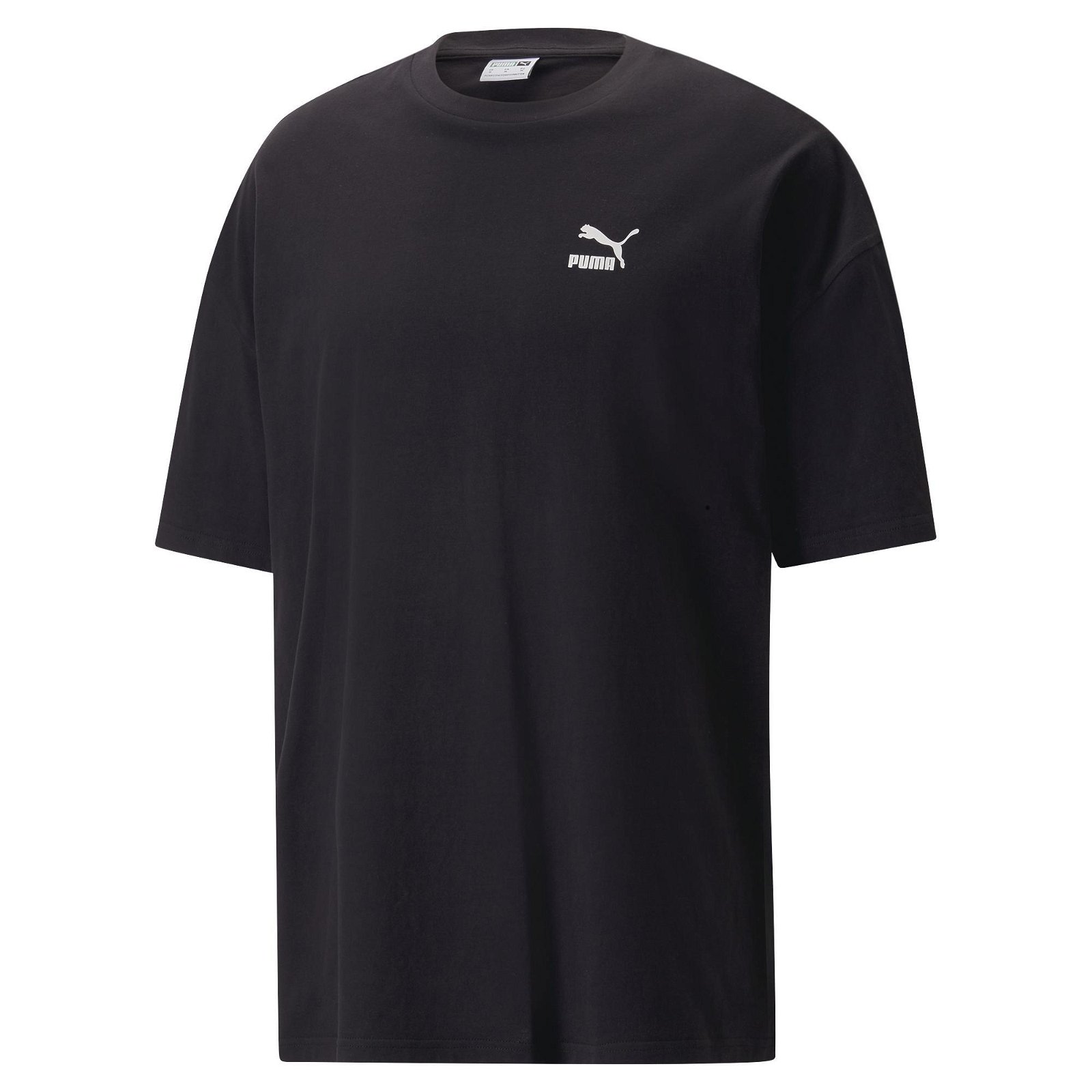 Puma Classics Oversized Erkek Siyah T-Shirt