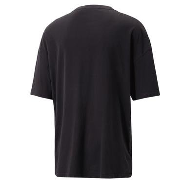  Puma Classics Oversized Erkek Siyah T-Shirt