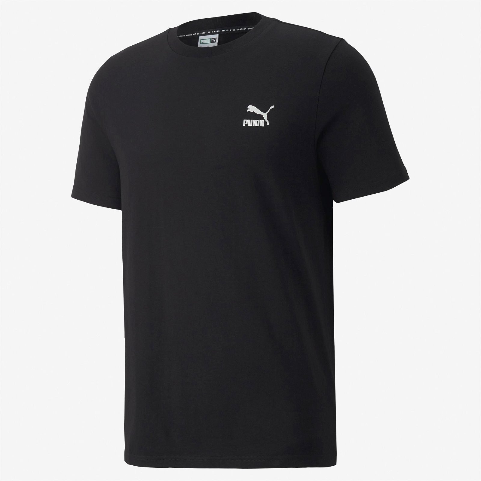 Puma Classics Small Logo Erkek Siyah T-Shirt