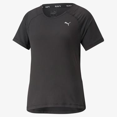  Puma Run Cloudspun Kadın Siyah T-Shirt