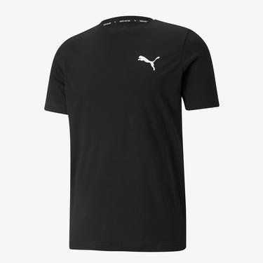  Puma Active Small Logo Erkek Siyah T-Shirt