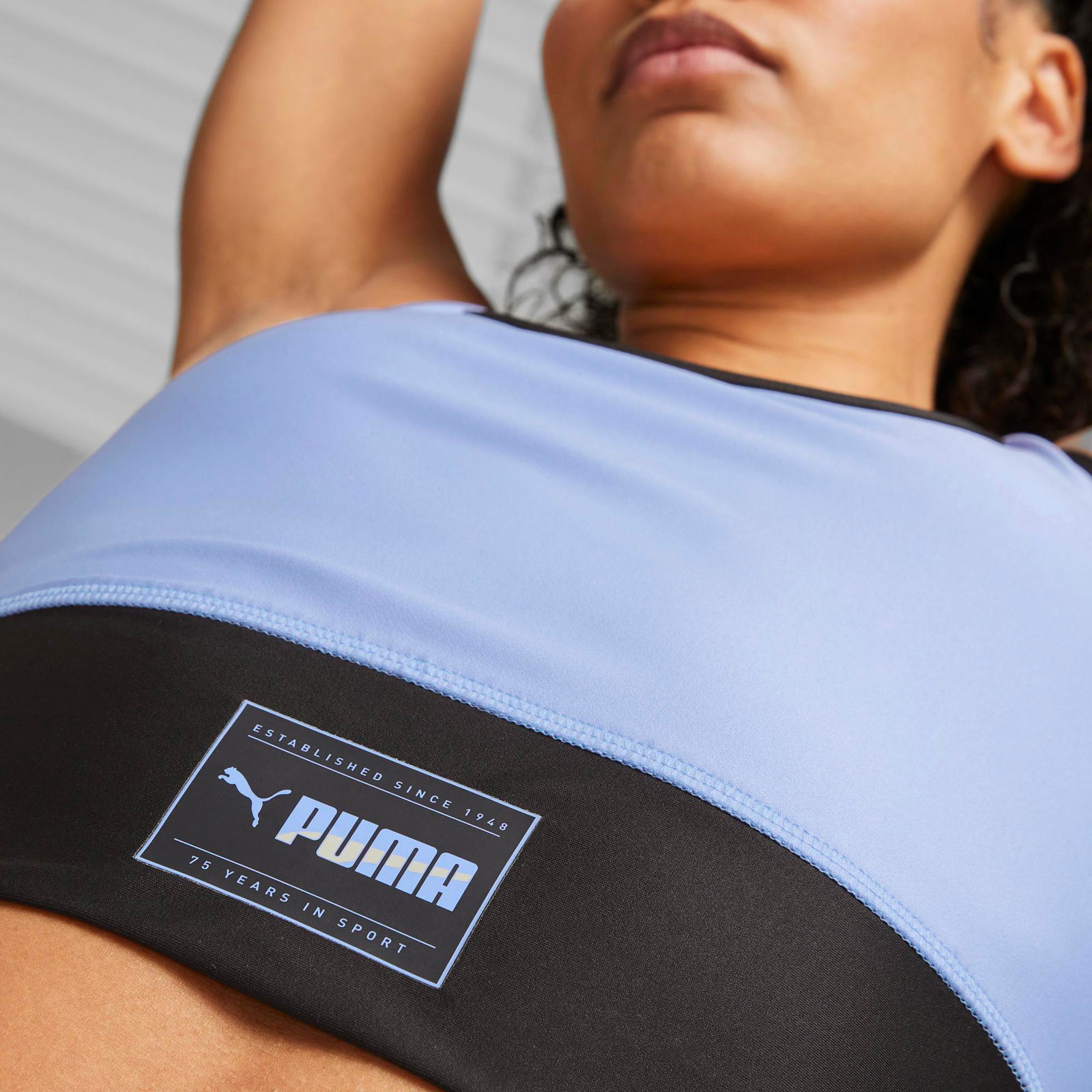 Puma Fit Eversculpt Skimmer Kadın Mor Bra