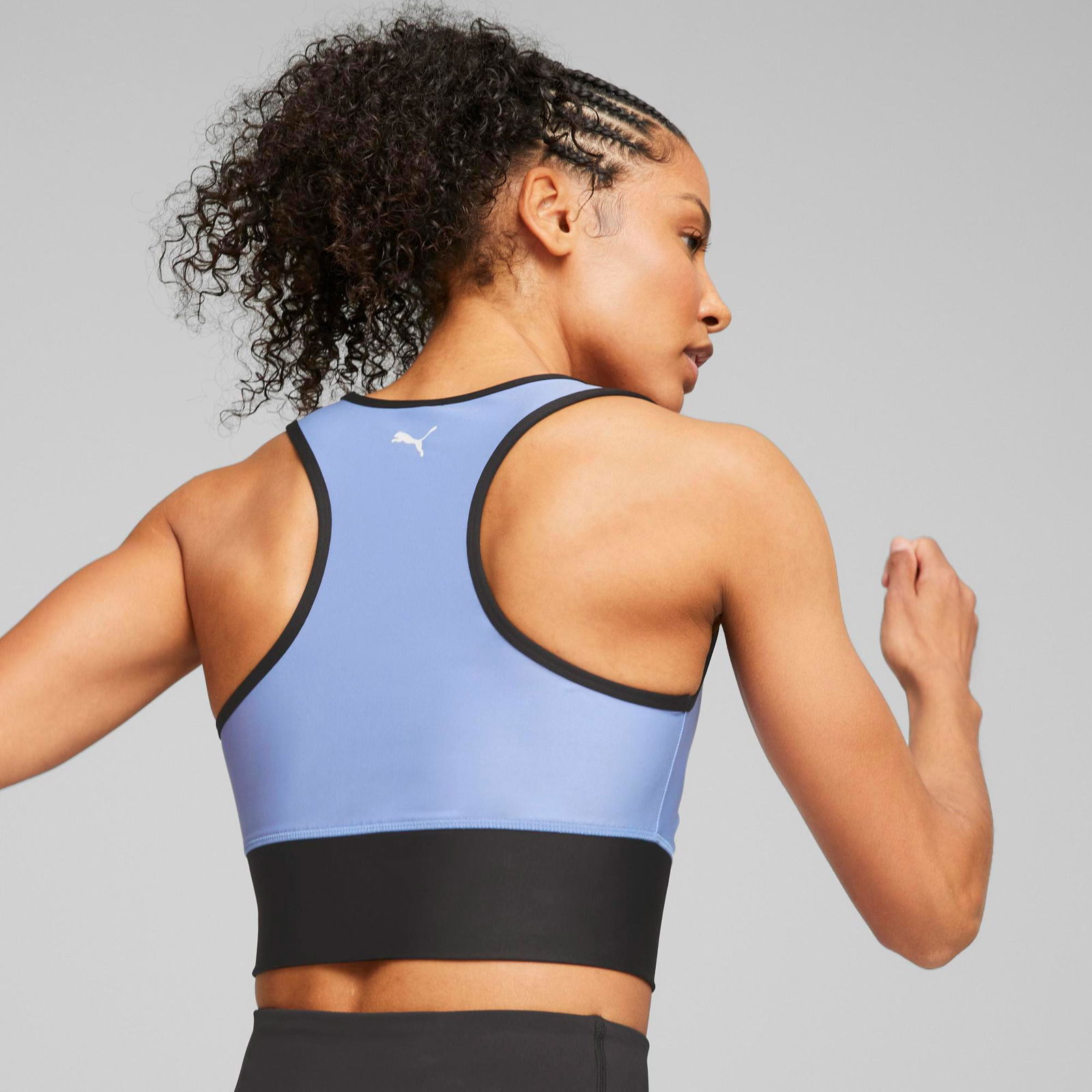 Puma Fit Eversculpt Skimmer Kadın Mor Bra