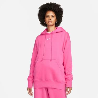  Nike Sportswear Phoenix Fleece Oversize Hoodie Kadın Pembe Sweatshirt