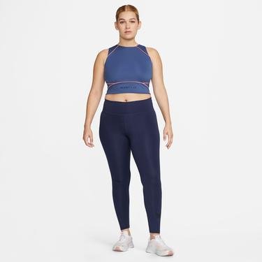  Nike Pro Dri-FIT Crop Tank Membership Kadın Lacivert Kolsuz T-Shirt