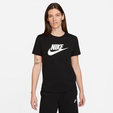  Nike Sportswear Essential Icon Futuraa Kadın Siyah T-Shirt