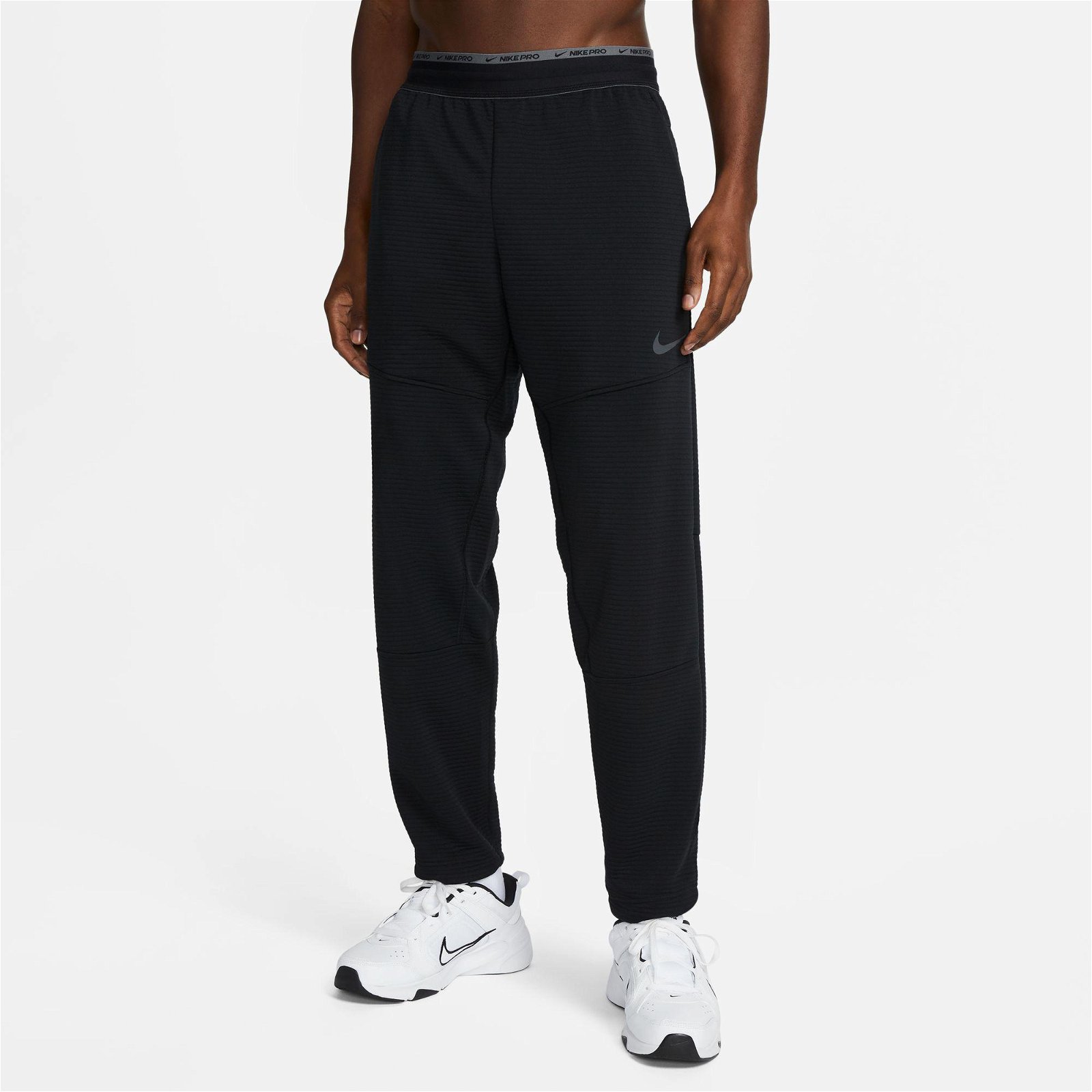 Nike Pro Fleece Erkek Siyah Eşofman Altı