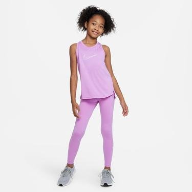  Nike Dri-Fit One Legging Çocuk Lila Tayt
