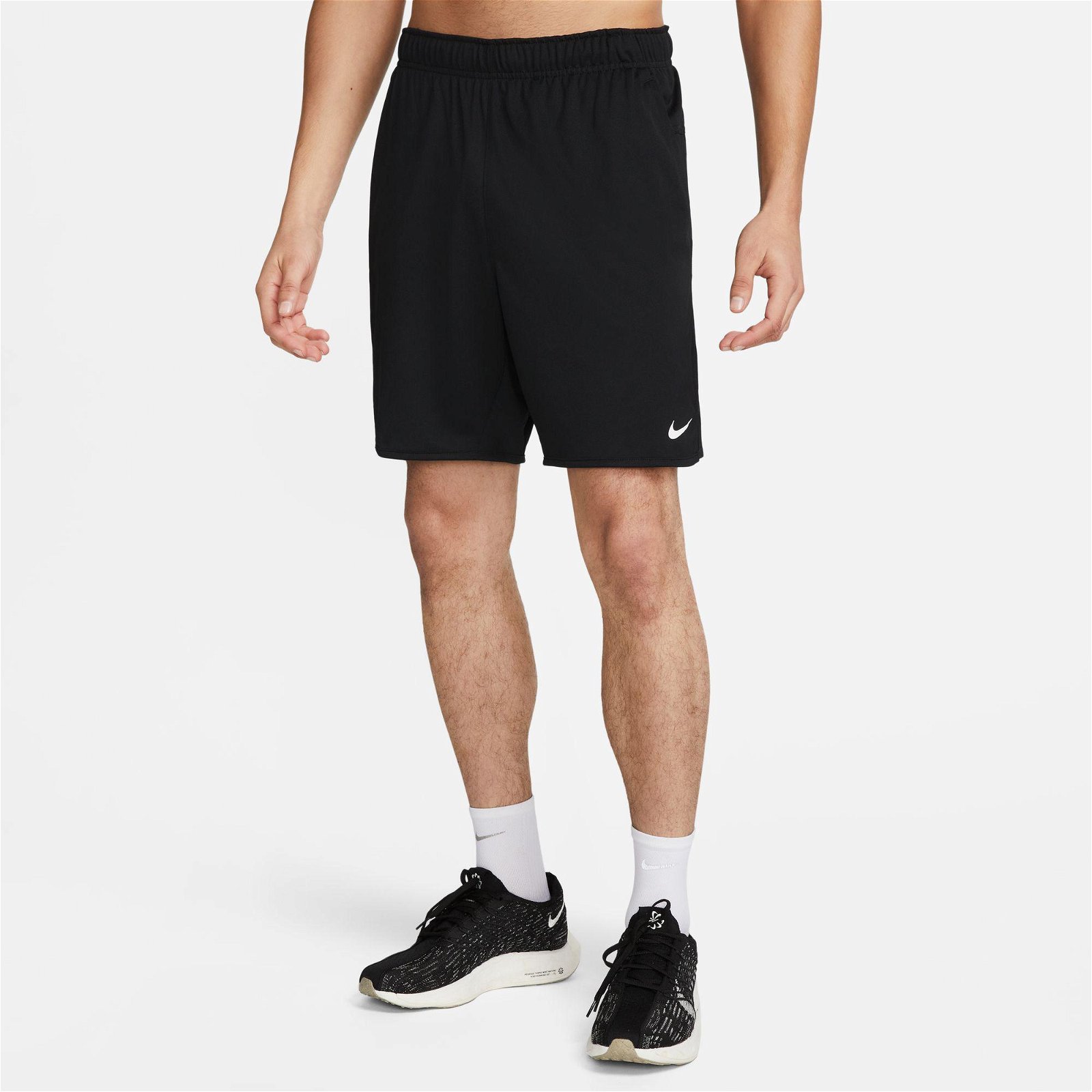 Nike Dri-Fit Totality Knit 18cm Unlined Erkek Siyah Şort