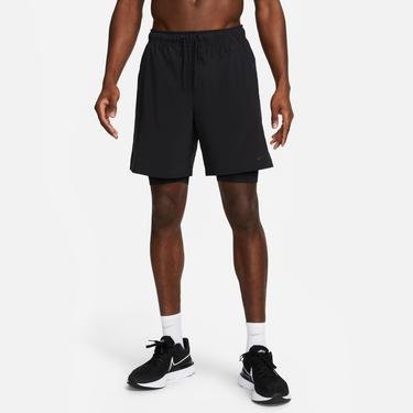  Nike Dri-Fit Unlimited Woven 18cm 2In1 Erkek Siyah Şort