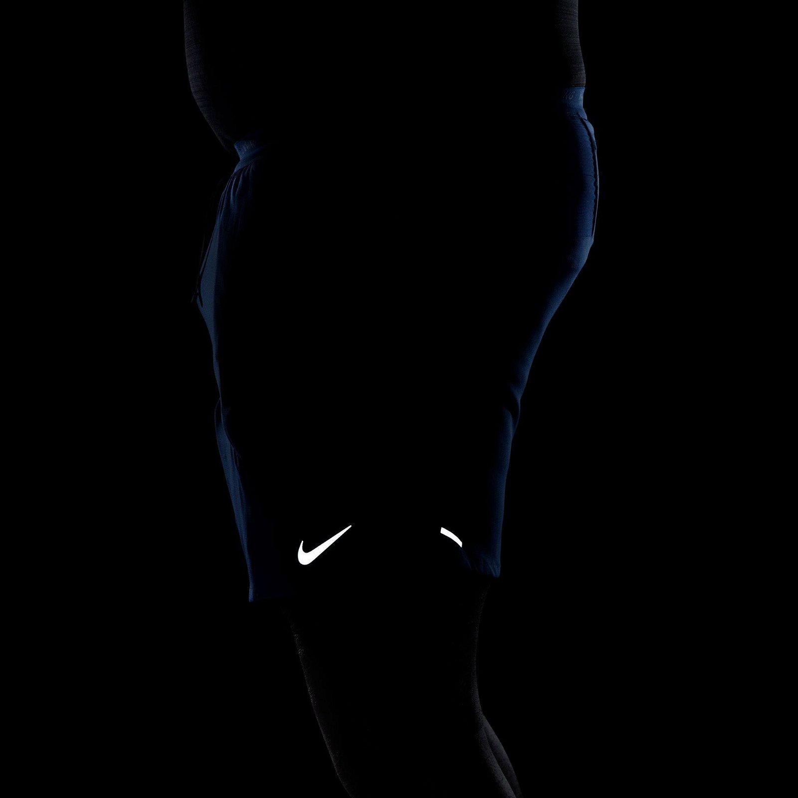 Nike Dri-Fit Stride 2In1 18cm Erkek Mavi Şort