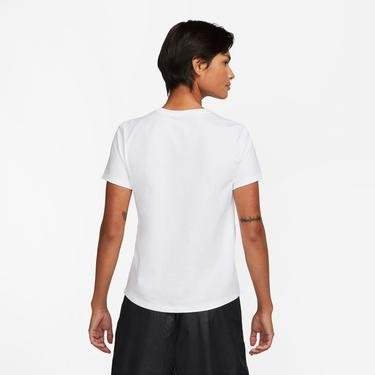  Nike Sportswear Essential Icon Futura Kadın Beyaz T-Shirt