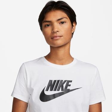  Nike Sportswear Essential Icon Futura Kadın Beyaz T-Shirt