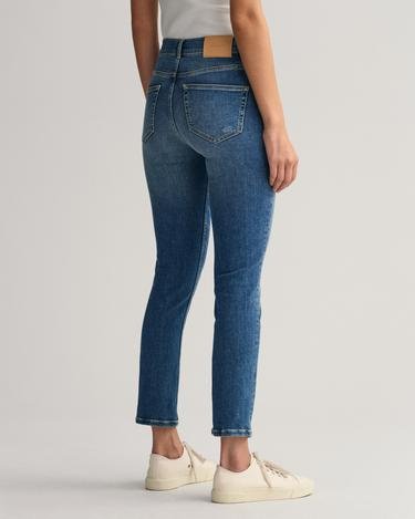  GANT Kadın Mavi Slim Fit Jean