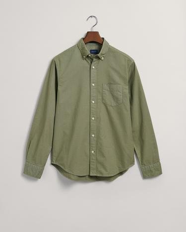  GANT Erkek Yeşil Regular Fit Düğmeli Yaka Oxford Gömlek