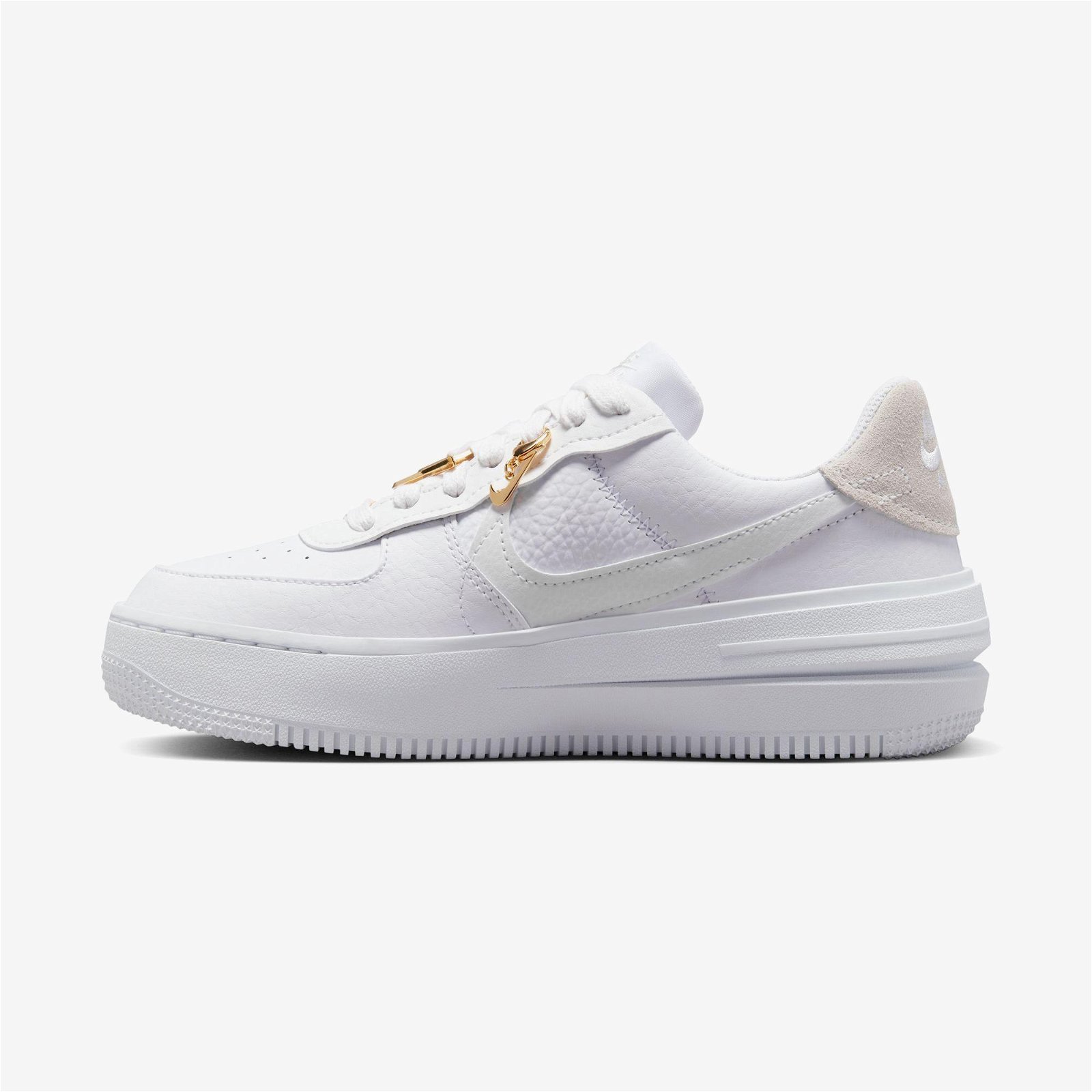 Nike Air Force 1 Low Platform Kadın Beyaz Spor Ayakkabı