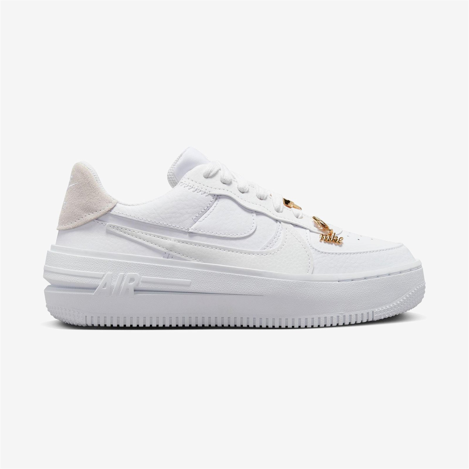 Nike Air Force 1 Low Platform Kadın Beyaz Spor Ayakkabı