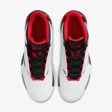  Jordan Max Aura 4 Erkek Beyaz-Kırmızı  Spor Ayakkabı