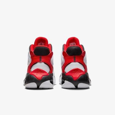  Jordan Max Aura 4 Erkek Beyaz-Kırmızı  Spor Ayakkabı