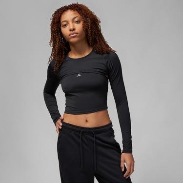 Jordan Sport 2In1 Top Kadın Siyah T-Shirt