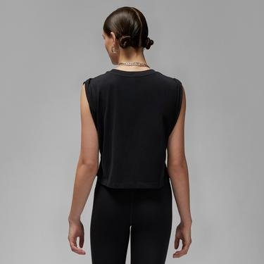  Jordan Sport Essential Tank Kadın Siyah Kolsuz T-Shirt