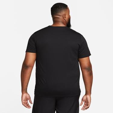  Nike Dri-Fit Miler Erkek Siyah T-Shirt