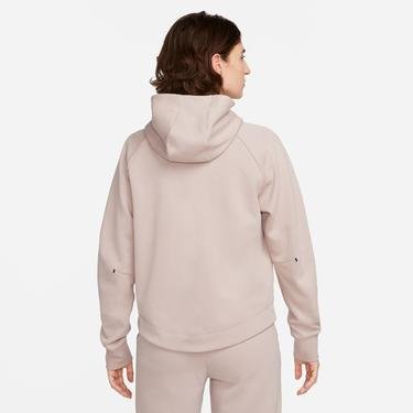  Nike Sportswear Tech Fleece Windrunner Essential Full-Zip Hoodie Kadın Krem Sweatshirt