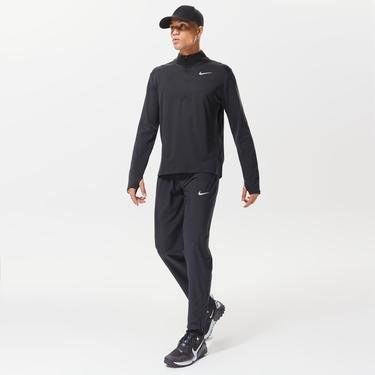  Nike Dri-Fit Pacer Erkek Siyah Sweatshirt