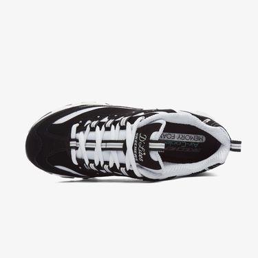  Skechers D'Lites-Biggest Fan Kadın Siyah-Beyaz Spor Ayakkabı