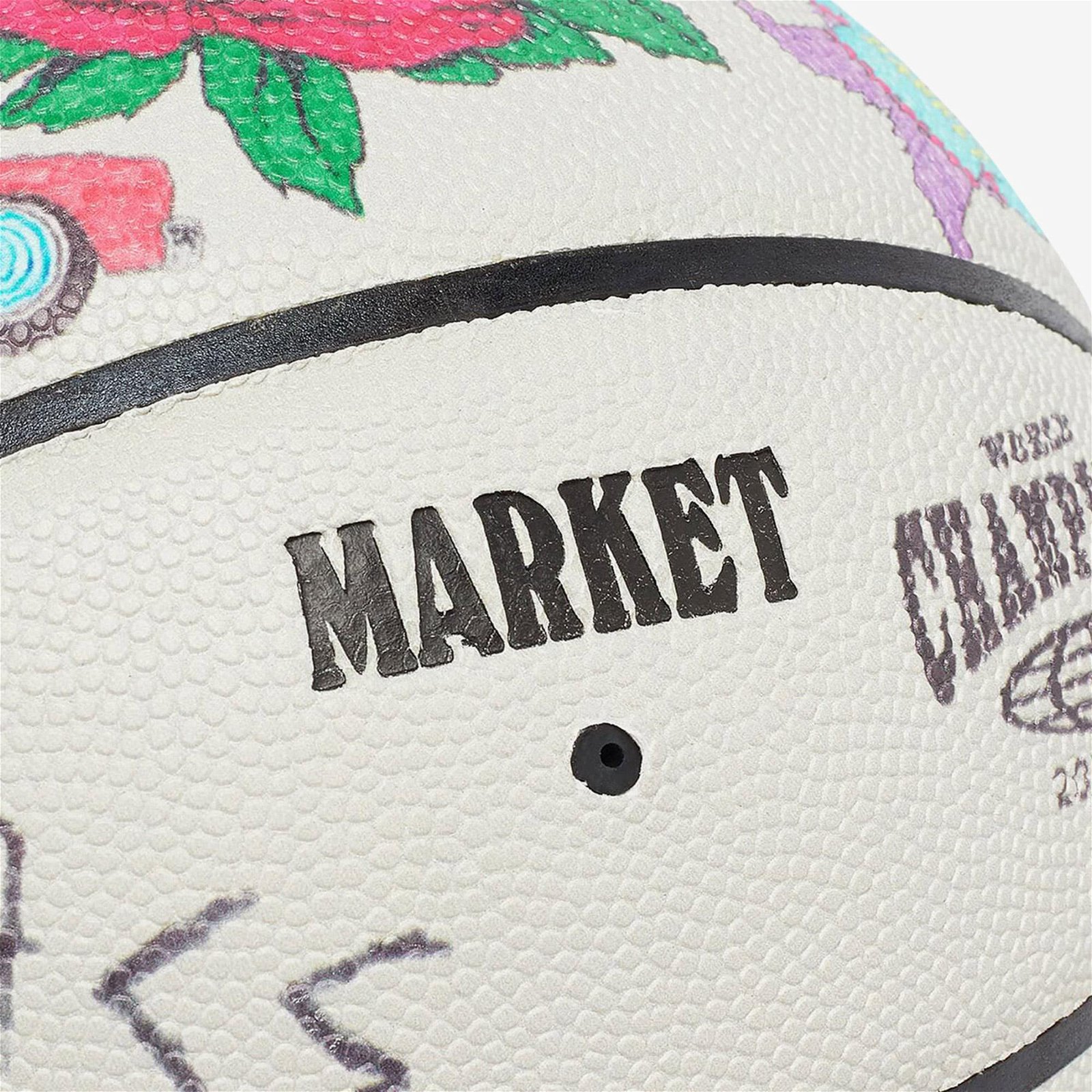 Market Varsity Hand-Drawn Basketball Onesize Erkek Bej Top