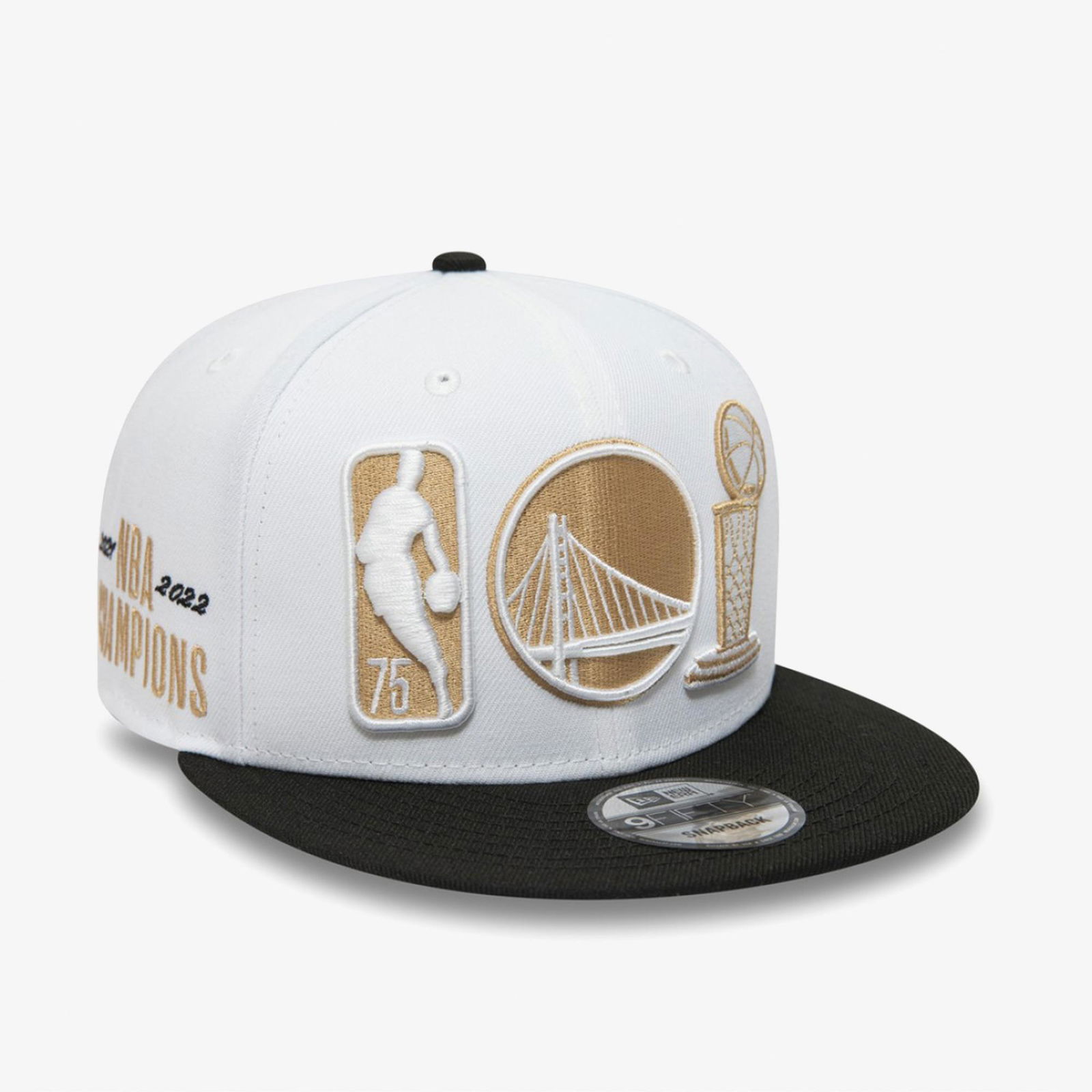 New Era Golden State Warriors NBA Ring 2022 9FIFTY Unisex Beyaz Şapka