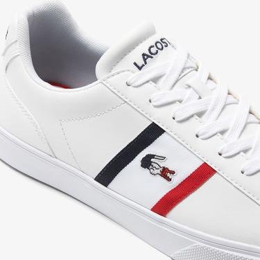  Lacoste Lerond Pro Erkek Beyaz Sneaker