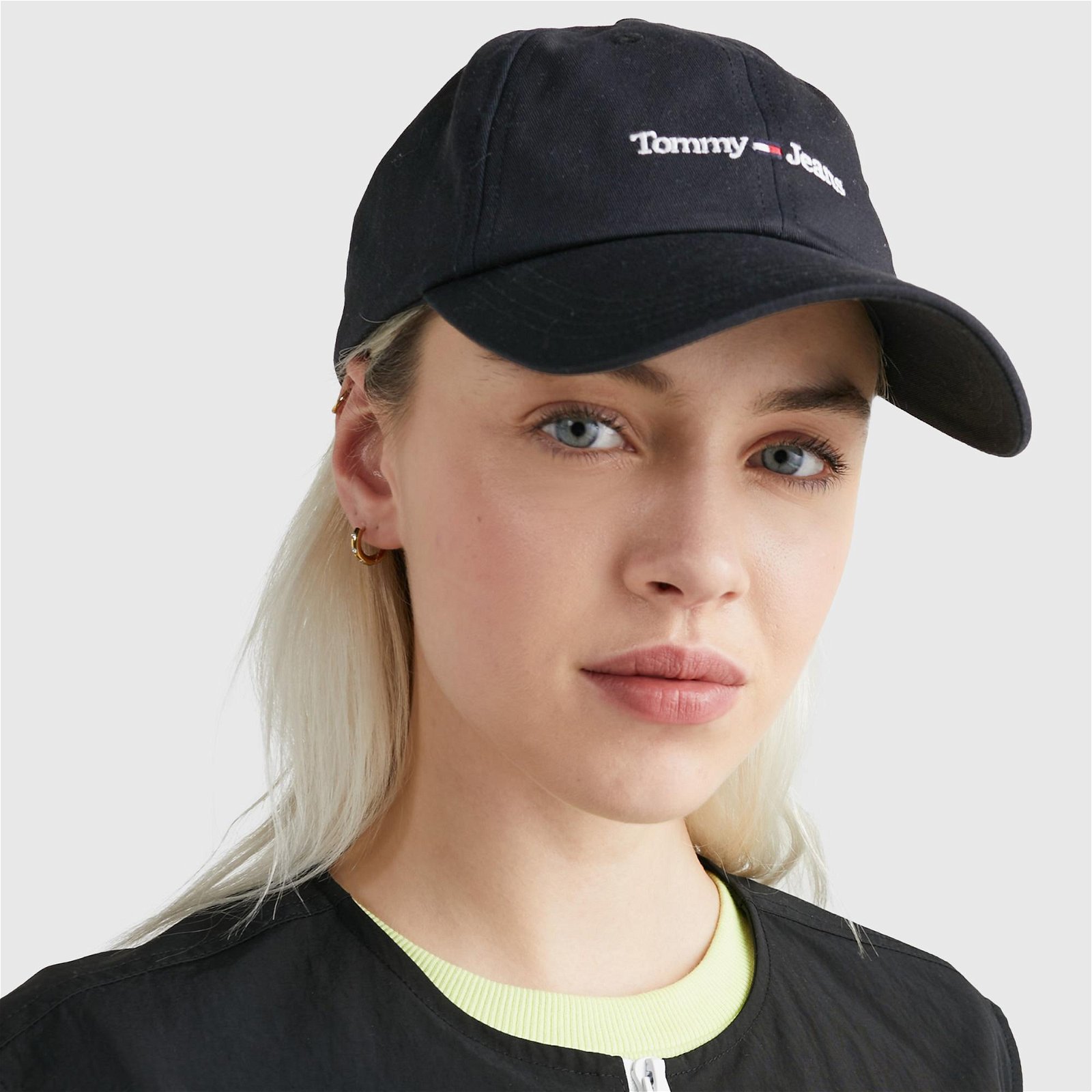 Tommy Jeans Sport Kadın Siyah Şapka