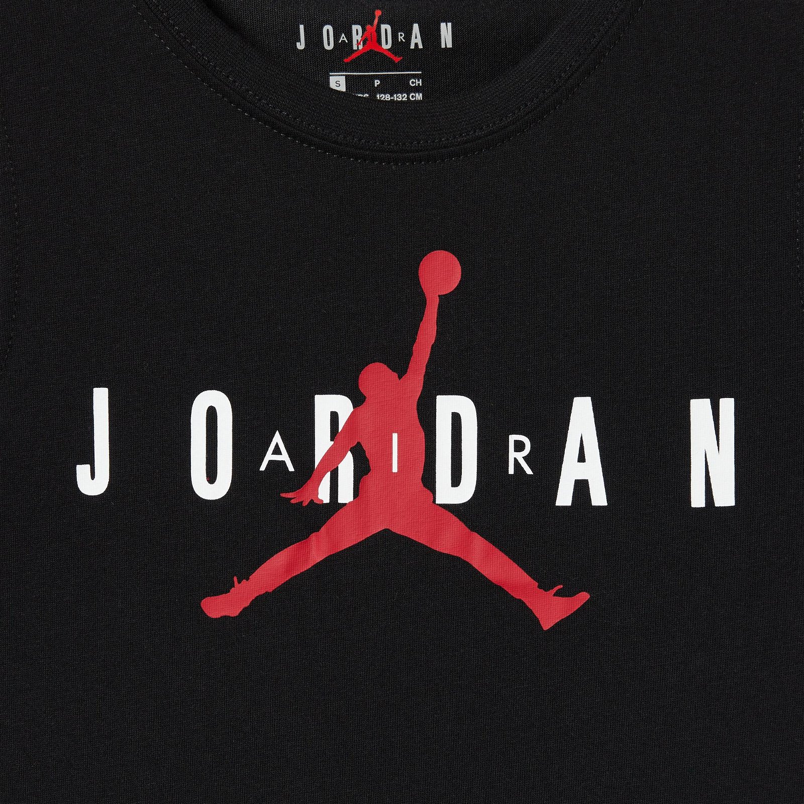 Jordan High Brand Read Çocuk Siyah Kolsuz T-Shirt