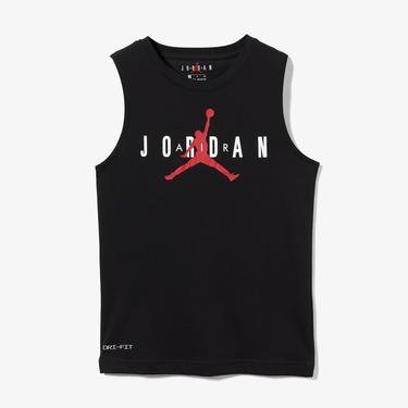  Jordan High Brand Read Çocuk Siyah Kolsuz T-Shirt