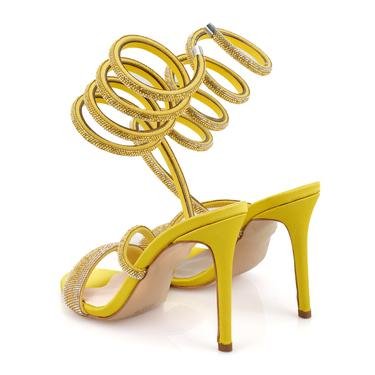  Carole Sarı Kadın Abiye Ayakkabı