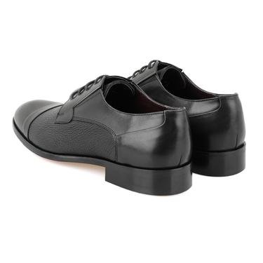  Kalia Siyah Erkek Deri Klasik Ayakkabı